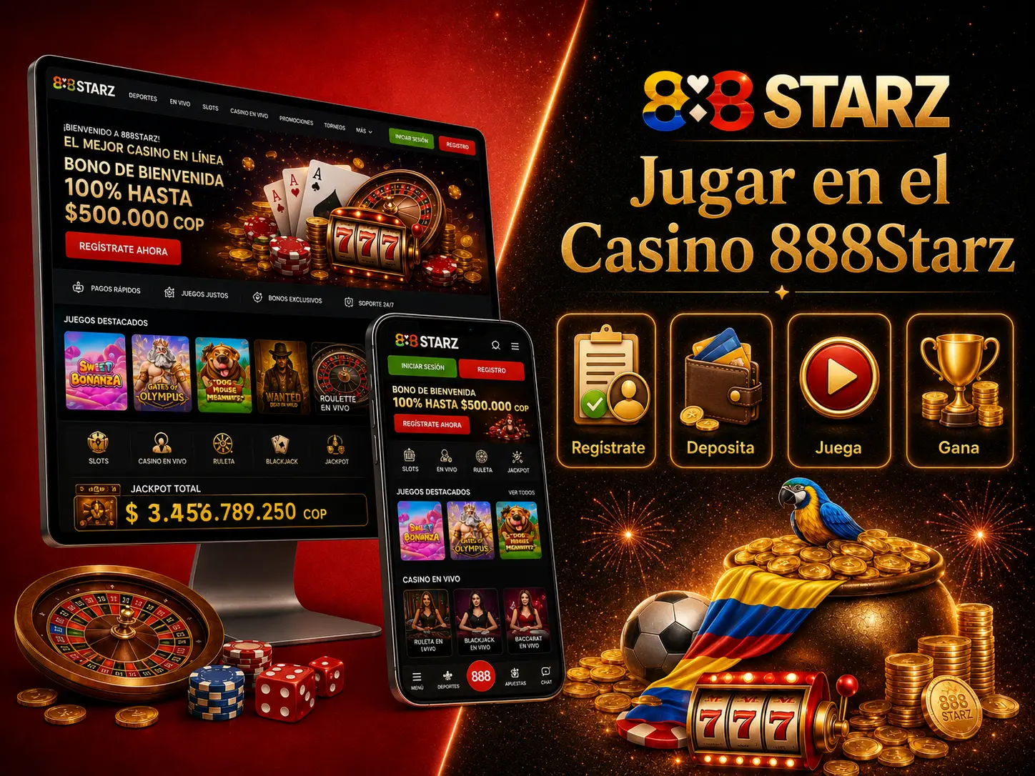 Cómo Empezar a Jugar en el Casino 888Starz