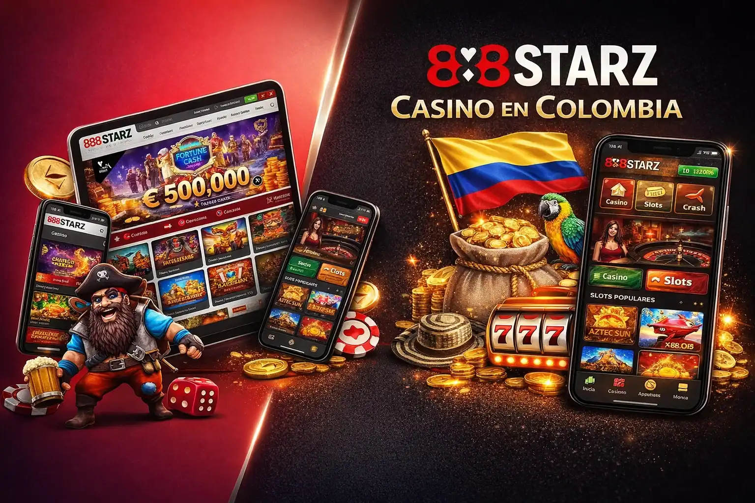 888Starz Tu Casino Online con Bono de Bienvenida en Colombia