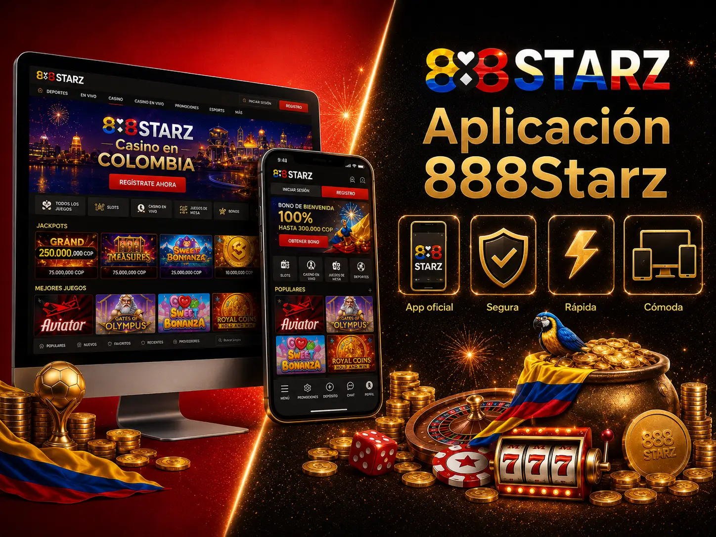 Aplicación 888Starz Casino 