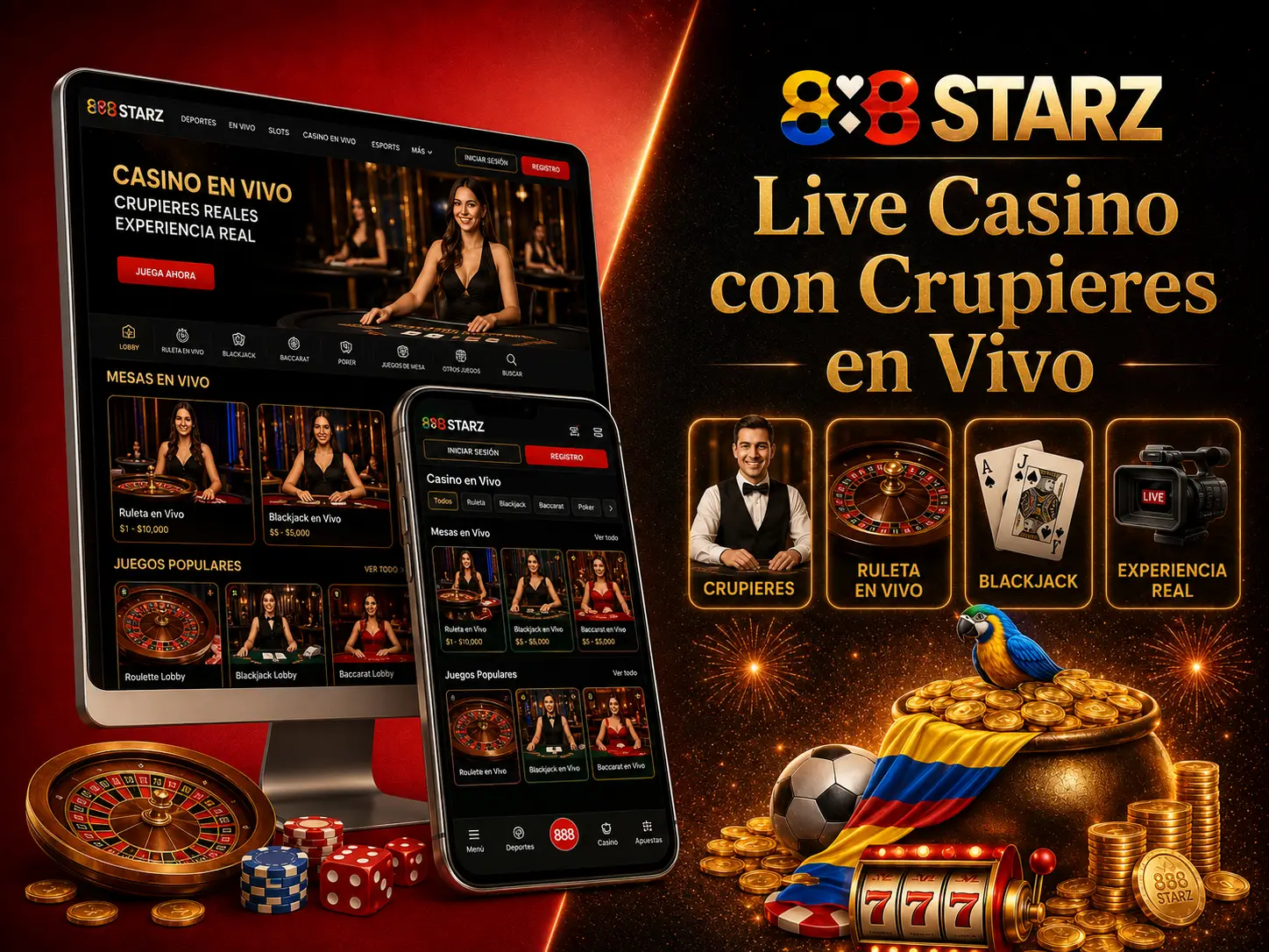 Live Casino con Crupieres en Vivo