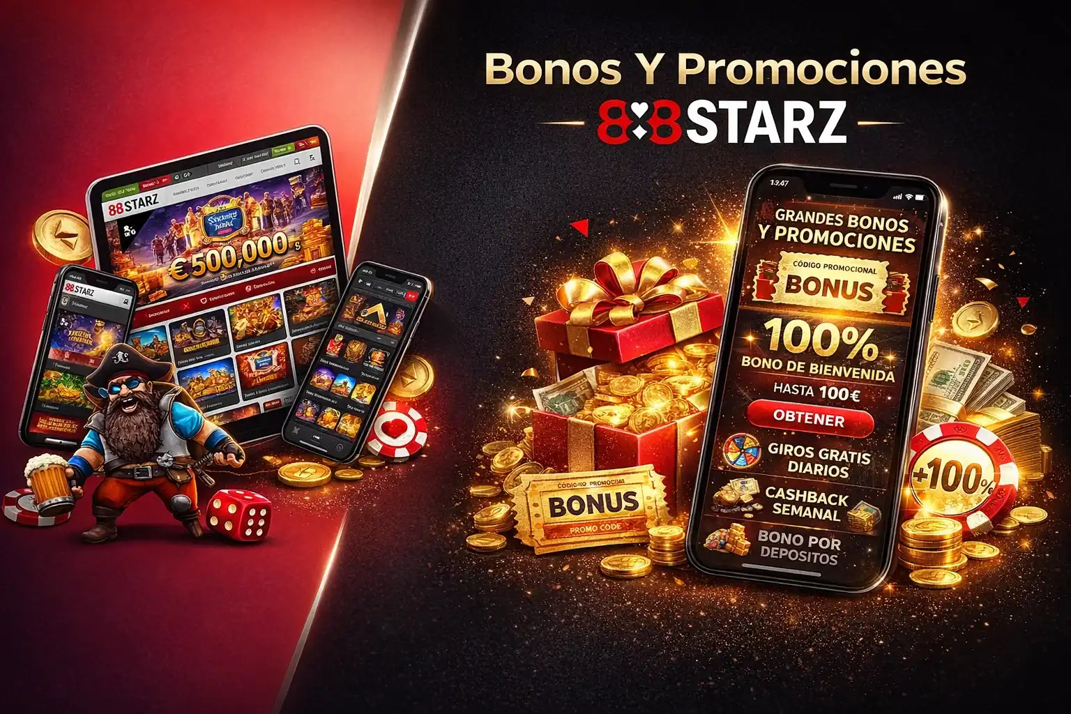 Bonos 888Starz y Promociones para Nuevos Jugadores