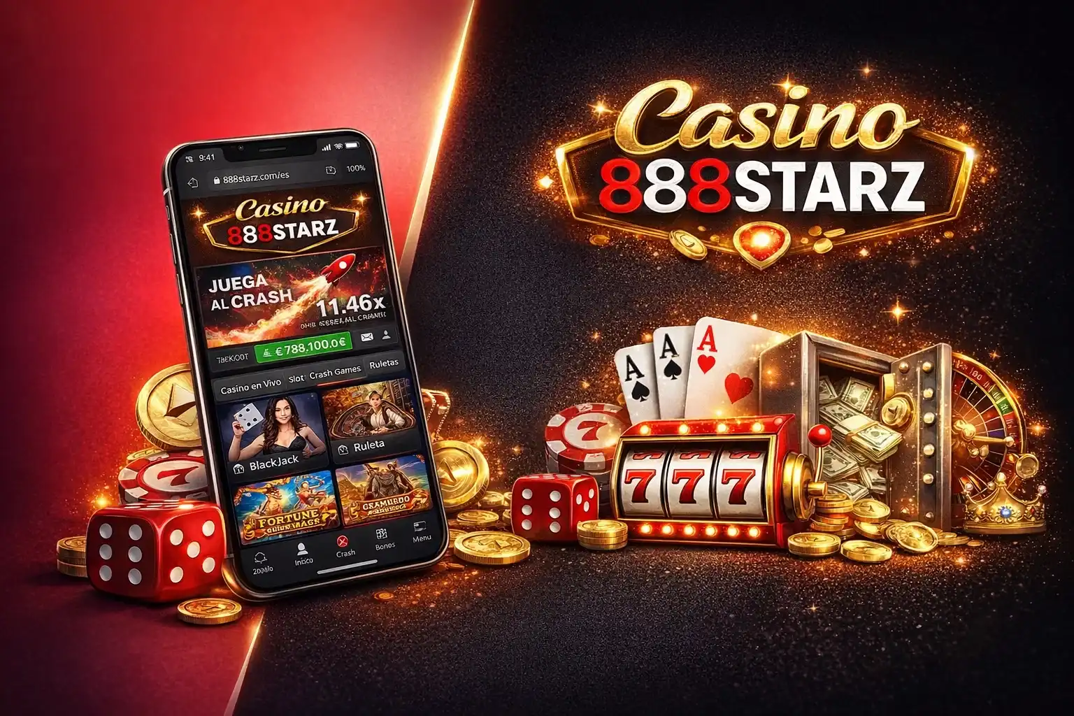 Surtido de Juegos en 888Starz Casino