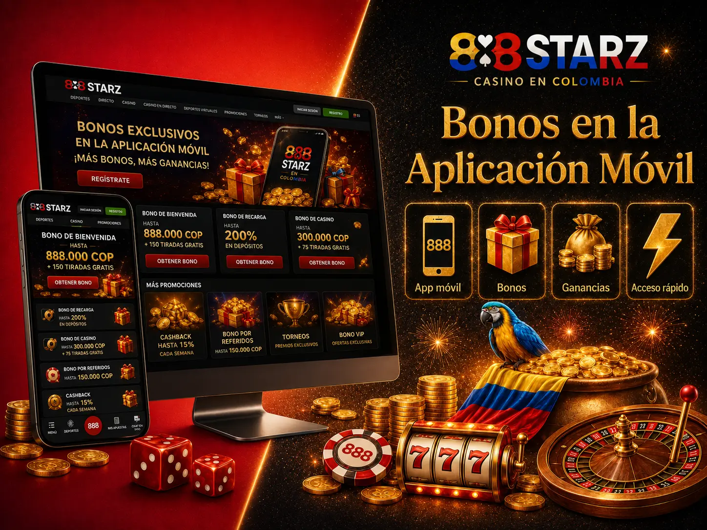 Bonos en la Aplicación Móvil