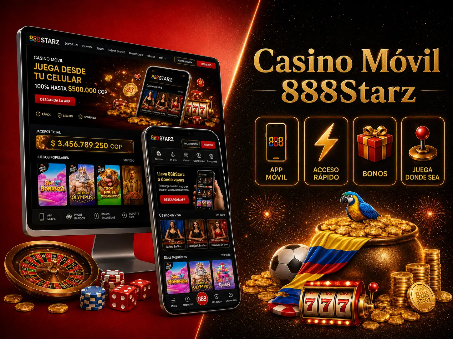 Casino Móvil 888Starz